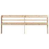 Headboard with Shelves 180 cm Solid Wood Pine 850941