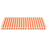 ZNTS Replacement Fabric for Awning Yellow and Orange 6x3.5 m 312024