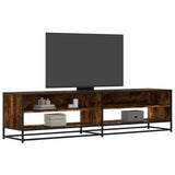 TV Cabinet Smoked Oak 180.5x40x46 cm Engineered Wood 3300802