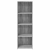 Highboard Grey Sonoma 40x41x124 cm Engineered Wood 846388