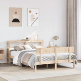 Bed Frame without Mattress 160x200 cm Solid Wood Pine 3305804