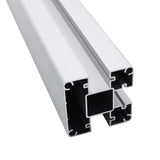 Fence Posts 3 pcs Aluminium 185 cm 49077