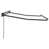 Manual Awning Frame Adjustable Anthracite 3 x 2 m Steel 42024788