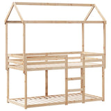Bunk Bed without Mattress 90x200 cm Solid Wood Pine 3282116