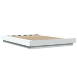 Bed Frame without Mattress White 120x190 cm Small Double 3281231