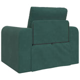 Sofa Bed Dark Green 98 x 71 x 83 cm Velvet 4106668