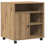 Printer Stand Artisan oak 60 x 50 x 67 cm Engineered wood 862283