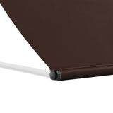 Awning Brown 350 x 150 cm 180 g / m Polyester with PU Coated 42037098