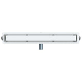 Shower Drain 2-in-1 with 360&deg Siphon Silver 70 cm 42015963