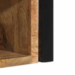 Bedside Cabinet 40x35x40 cm Solid Rough Wood Mango 4015949