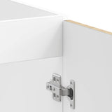 Sink Base Cabinet "Porto" Sonoma Oak 80x46x81.5 cm Engineered Wood 853930
