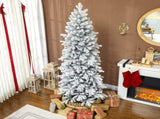 7ft Flocked Artificial Christmas Tree T3398P424894