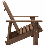 Garden Chair Brown Solid Fir Wood Standard Ergonomic 315901