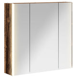 Bathroom Mirror Cabinet Old Wood 63.5 x 15.5 x 60.5 cm 889253