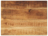 Table Top 60x60x1.5 cm Square Solid Wood Rough Mango 371325