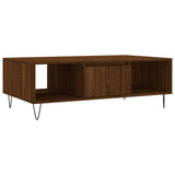 Coffee Table Brown Oak 104x60x35 cm Engineered Wood 827091
