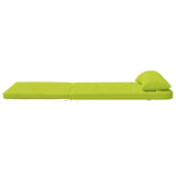 Chair Cushions Plain 2 pcs Bright Green 58 x 77 x 4.5 cm 361841