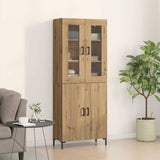 Highboard 2 pcs Artisan oak 69.5 x 34 x 180 cm Engineered Wood 3334350
