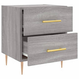 Bedside Cabinets 2 pcs Grey Sonoma 40x35x47.5 cm Engineered Wood 827289