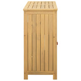 Garden Console Table Light Acacia 80 x 35 x 75 cm 42026800