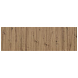 Wall-Mounted Headboard HOORN Artisan Oak Engineered Wood 897394