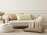 Cushion with Pillow HOUTEN 6 pcs Cream Polyester 933669