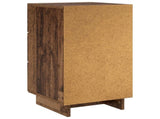 Bedside Cabinet Old Wood 33.5 x 34.5 x 60 cm Engineered Wood 8011437