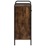 Sideboard Smoked Oak 40 x 33 x 80.5 cm Engineered Wood 8013802