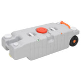 Wheeled Water Tank for Camping 75 L Grey 154412