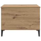 Coffee Table Artisan Oak 60 x 44.5 x 45 cm Engineered Wood 881172
