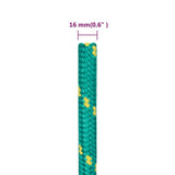 Boat Rope Green 16 mm 100 m Polypropylene 152733