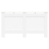 Radiator Covers 2 pcs White 152x19x81.5 cm MDF 3051378