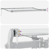 Awning Frame Anthracite 600 x 300 cm Aluminium 313264