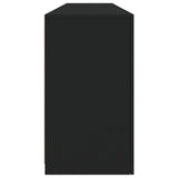 Sideboard with LED Lights Black 164x37x67 cm 3209052
