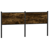 Replace Headboard Smoked Oak 180 cm Engineered Wood and Steel 4007703