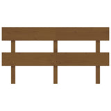 Bed Headboard Honey Brown 154x3x81 cm Solid Wood Pine 819078