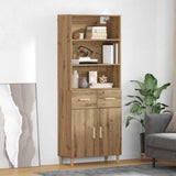 Highboard Artisan Oak 69.5 x 34 x 180 cm Engineered Wood 3415943