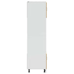 Oven Cabinets 2 pcs Lucca Artisan Oak Engineered Wood 3315050