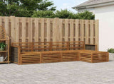 Outdoor Sofa Set 5 pcs Natural 3384225