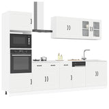 7 Piece Kitchen Cabinet Set Kalmar White Engineered Wood 3314731