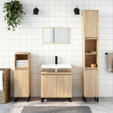 Bathroom Cabinet Sonoma Oak 58x33x60 cm Engineered Wood 831591
