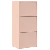 Storage Cabinet 2 pcs Pink 60 x 40 x 130 cm Steel Lockable 3438688