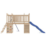 Outdoor Playset Natural wood Solid pine wood Large Playground Set 3155930