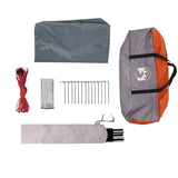 Camping Tarp Orange 460x305x210 cm Waterproof 94690