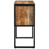 Console Cabinet 90x35x75 cm Solid Rough Wood Mango 4013571