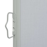 Patio Retractable Side Awning 100 x 300 cm Grey 45186