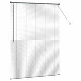 Venetian Blinds Manual Dark Grey 175 x 130 cm Aluminium 42006078