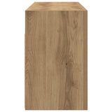Bathroom Wall Cabinet Artisan Oak 80x25x40 cm Engineered Wood 860093