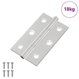 Hinge Plain 899 pcs Silver 58 x 35 x 1 mm Steel 864667