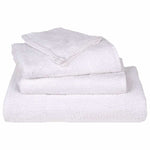 Washcloths 50 pcs White 15x21 cm 360 gsm 100% Cotton 136640
